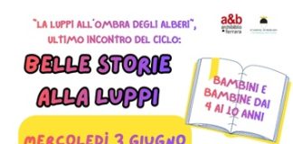Alla Luppi ancora un pomeriggio di letture per i più piccoli all’ombra degli alberi prima delle vacanze estive
