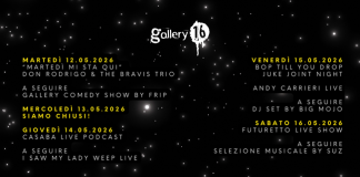 Gallery16 Bologna: Prossimi eventi