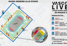 Meno due al Soundcheck e meno tre alla Data Zero del Vasco Live 2026