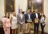 Accolto in Municipio Sarkis El Khoury