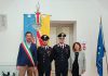 Il Sindaco ringrazia e saluta il Carabiniere Federico Presta