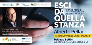 Domani, a Comacchio: Alberto Pellai “Esci da quella stanza”