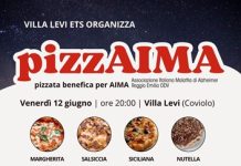 Venerdì 12 giugno a Villa Levi: “PizzAIMA”, Pizza, stelle e solidarietà per AIMA Reggio Emilia