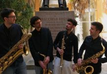 Giovedì 21 maggio concerto dell’ABCD Sax Quartet a Palazzo Buonadrata – Rimini