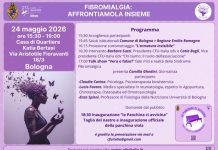 “Fibromialgia, affrontiamola insieme”, domenica 24 maggio l’iniziativa alla Casa di Quartiere Katia Bertasi