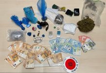 Operazione antidroga a Viserba: sequestrati oltre 1,7 kg di stupefacenti, un trentenne in arresto