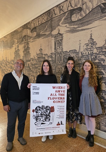 Carcere e città si incontrano a teatro: il sipario del Teatro Comunale si alza per “Where the flowers have gone?”