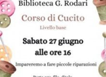 Corso di cucito: alla Rodari si apprendono le basi per eseguire piccoli rammendi