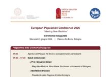 Bologna capitale europea della demografia: dal 3 al 6 giugno la European Population Conference 2026