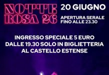 Notte Rosa: il 20 giugno una serata tra Palazzo dei Diamanti e il Castello Estense