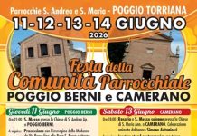 Festa Comunità Parrocchiale Poggio Berni e Camerano (RN) – 11/14 giugno 2026