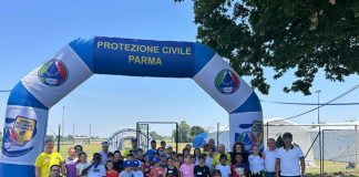 Regione: Protezione civile. Montaggio di un campo operativo, droni, unità cinofile e primo soccorso
