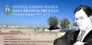 Piazza del Tramonto intitolata a “Gian Franco Micucci”