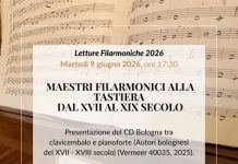 Domani martedì 9 giugno il primo appuntamento delle “Letture Filarmoniche