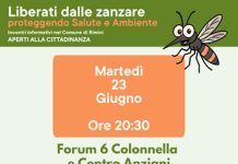 Proseguono a Rimini gli incontri informativi per i cittadini “Liberati dalle zanzare proteggendo salute e ambiente”