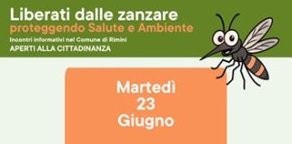 Proseguono a Rimini gli incontri informativi per i cittadini “Liberati dalle zanzare proteggendo salute e ambiente”