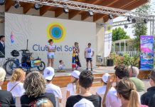 Il cuore grande della solidarietà torna in sella