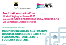 Adeguamento reti fognarie a Corlo, Correggio e Baura: incontro pubblico per illustrare il maxi-progetto da 5,5 milioni di euro
