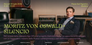 ELETTROBIBLIOTECA: “Silencio” l’ evento con Moritz von Oswald il 23 luglio in Piazza Sant’Agostino – Modena