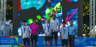 L’atleta del Club Nautico Rimini Sviatoslav Yasnolobov campione italiano giovanile U17 OpenSkiff