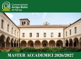 Master annuali 2026/27 – Conservatorio di Parma: Ear Training – Musica da camera – Chitarra