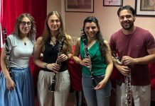 Domenica 5 luglio – GMI al Giardino Esperia con il Quartetto Chalumeau