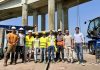 Ponte “Verdi” sul Po: il punto sui lavori – consolidamento per le pile 60 e 61, quelle in alveo