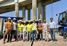 Ponte “Verdi” sul Po: il punto sui lavori – consolidamento per le pile 60 e 61, quelle in alveo