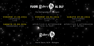Gallery16 Bologna e Fuori Gallery al DLF: Prossimi eventi