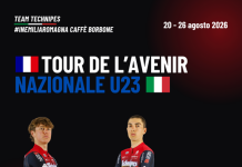 Anastasia e Cattani al Tour de l’Avenir con la Nazionale Italiana U23