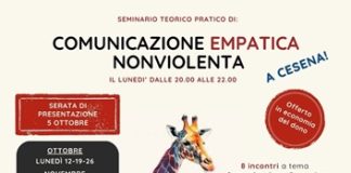 A Cesena un seminario sulla comunicazione empatica nonviolenta, tutte le informazioni per partecipare agli otto incontri in programma