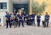 La Polizia locale di Cesena potenzia la formazione dell’unità cinofila (FOTO)