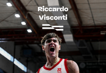 Riccardo Visconti è un nuovo gioctore della UNA Hotels Reggio Emilia
