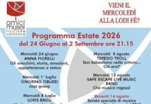 “ Vieni il mercoledì alla Lodi Fè?”