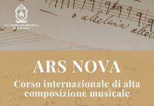 Corso internazionale di alta composizione musicale con il docente m.o Adriano Guarnieri organizzato dall’Accademia Filarmonica di Bologna