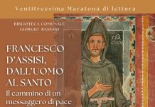 Alla Bassani la ventitreesima Maratona di lettura estiva dedicata a “Francesco d’Assisi: dall’uomo al santo”
