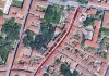 In corso la ripavimentazione di un tratto di via Borgo dei Leoni a Ferrara a cura di Hera, con modifiche alla viabilità