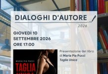 “Dialoghi d’autore”: Maria Pia Pucci presenta “Taglia Unica”, storia sulle fragilità dell’adolescenza e il peso dello sguardo degli altri