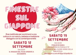 ‘Finestre sul Giappone’: alla Bassani prosegue il viaggio alla scoperta della cultura del Sol Levante, fra poesia, fiabe e giardini