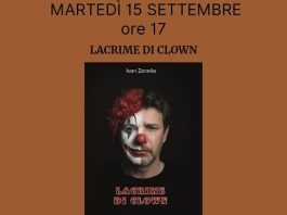 “Lacrime di clown”: in sala Agnelli il romanzo noir di Ivan Zanella