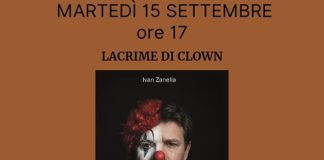 “Lacrime di clown”: in sala Agnelli il romanzo noir di Ivan Zanella