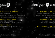 Gallery16 Bologna e Fuori Gallery al DLF: Prossimi eventi