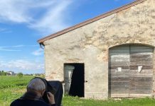 Guido Guidi il 26 settembre al Chiostro dell’ex Convento degli Agostiniani, Luzzara (RE)