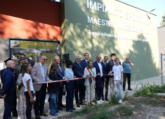 Inaugurato questa mattina il nuovo impianto sportivo “Vincenzo Penna”