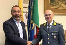 Il presidente della Provincia Fadda ha incontrato il nuovo comandante della Guardia di Finanza De Vita
