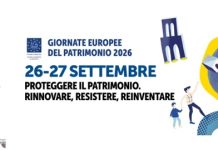 Giornate Europee del Patrimonio sabato 26 e domenica 27 settembre 2026