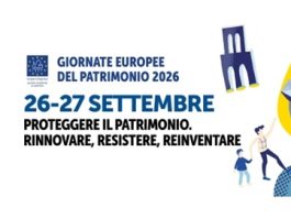 Giornate Europee del Patrimonio sabato 26 e domenica 27 settembre 2026