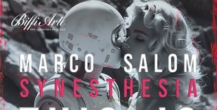 L’assessore Fiazza in visita alla mostra di Marco Salom alla Galleria Biffi Arte