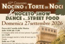 Festa del Nocino e della Torta di Noci il 27 settembre a Noceto