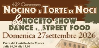 Festa del Nocino e della Torta di Noci il 27 settembre a Noceto